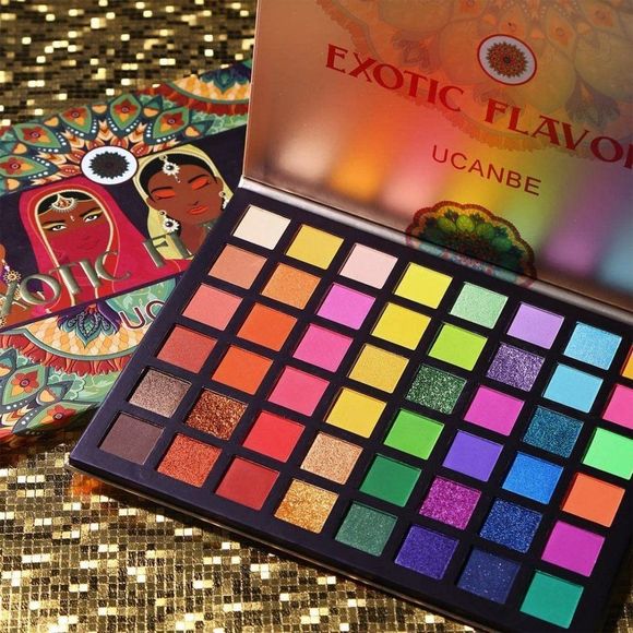UCANBE EXOTIC FLAVORS Neon Eyeshadow Makeup Palette - Picture 2 of 7